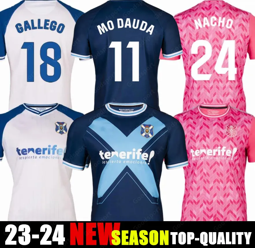 23 24 CD Tenerife Centenary Kit футбольные майки Elady Shashoua Mellot Michel Mollejo 2023 Ruben2024 футболки футболки ENRIC GALLEGO MO DAUDA