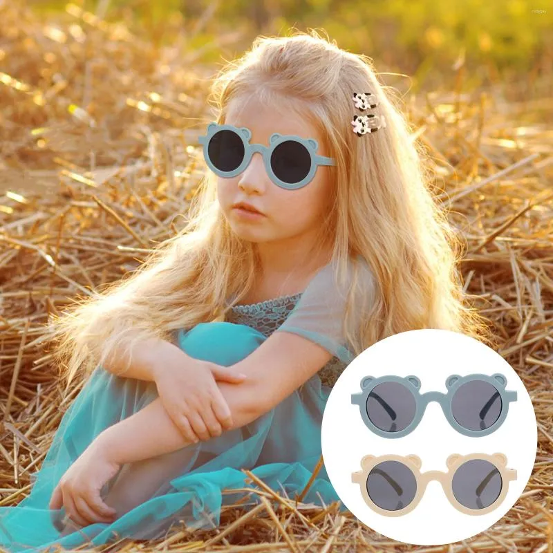 Lunettes de soleil 2 PCS Creative Enfants Enfants Lunettes De Plein Air Lunettes Décoratives Femmes Po Prop Unique