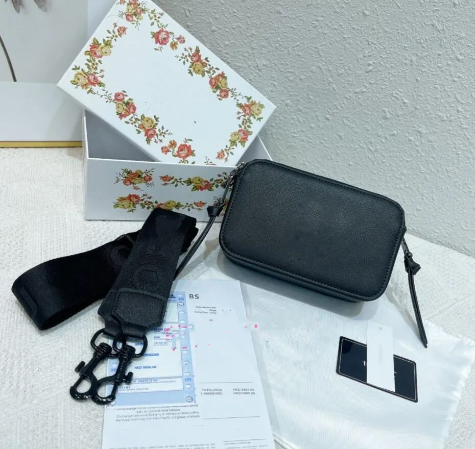 Designerka torebka Zakupy Słynna kamera Mała torebka crossbody mini jacobs damskie torby na ramię z pudełkiem mj słynna torba aparat