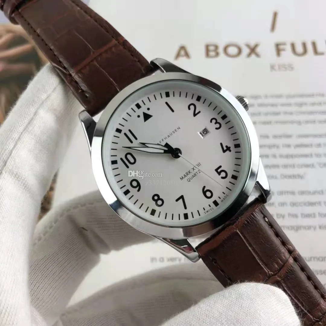 New Casual Sport Men watch 43mm dial luxury Mens Watches Stainless Steel bracelet quartz Clock top brand male business wristwatch silver mesh boss design timepiece