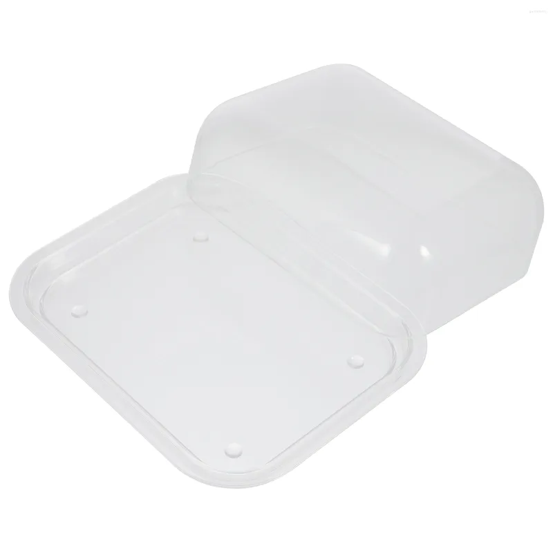 Servis uppsättningar smörbox Restaurang Tabelleris Hem Plastfack Snack Container Platter