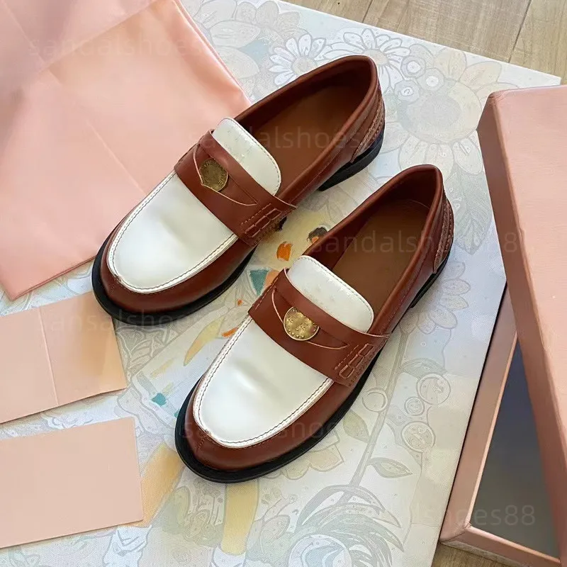 comfortabele flats penny loafers designer damesschoenen platte loafers instapmocassins loafer echt leer zwart wit bruine pumps casual werken zakelijk formeel geklede schoen