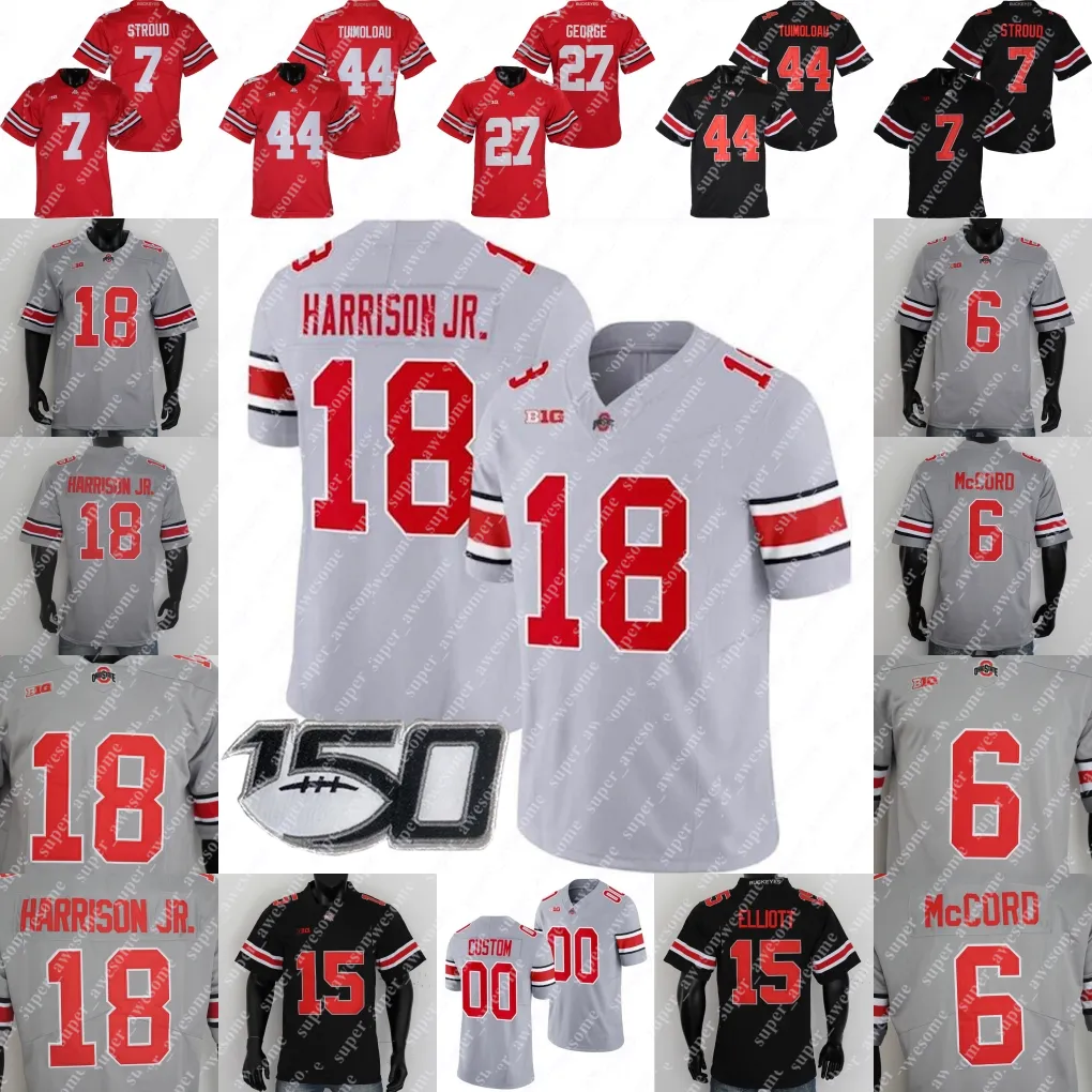 Ohio State Buckeyes Jersey Marvin Harrison Jr. Kyle McCord TreVeyon Henderson C.J. Hicks Sonny Styles JT Tuimoloau Emeka Egbuka Miyan Williams Cade Stover Carnell Tate