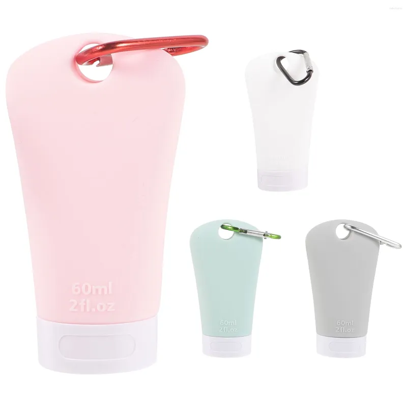 Storage Bottles Combination Travel Lotion Dispenser Portable Bottle Shampoo Refillable Squeeze Liquid