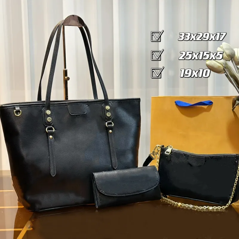 Bolso de diseñador para mujer, bolso combinado de alta calidad, bolso de hombro, bolso de mensajero, cartera, versátil