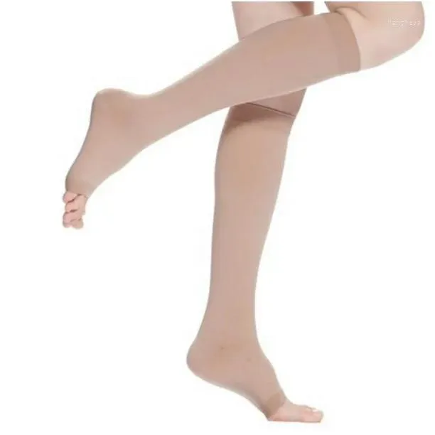 Chaussettes de sport hommes femmes Compression sans orteil genou haut soutien chien ceinture de sécurité pour voiture mousquetons aux deux extrémités lunettes enfants