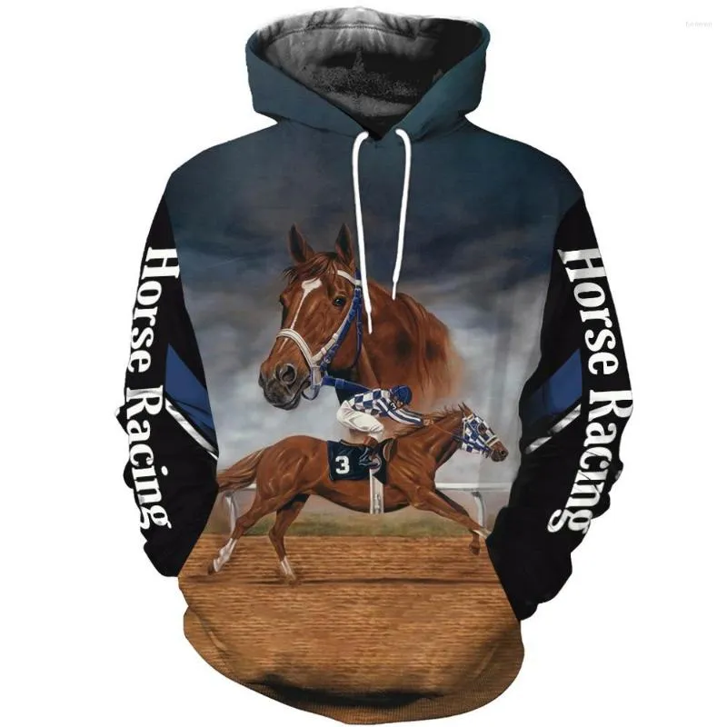 Men's Hoodies Men Women Horse Racing Secretariat Limited Edition 3d Zipper Long Sleeve Sweatshirts Jacket Pullover Tracksuit