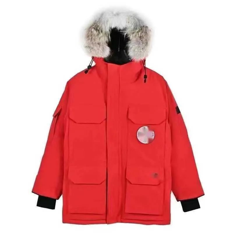 Canada Designer Doudoune Mens Parka Down Jassen Outdoor Winter Big Fur Hooded Chaquetas Manteau Coat