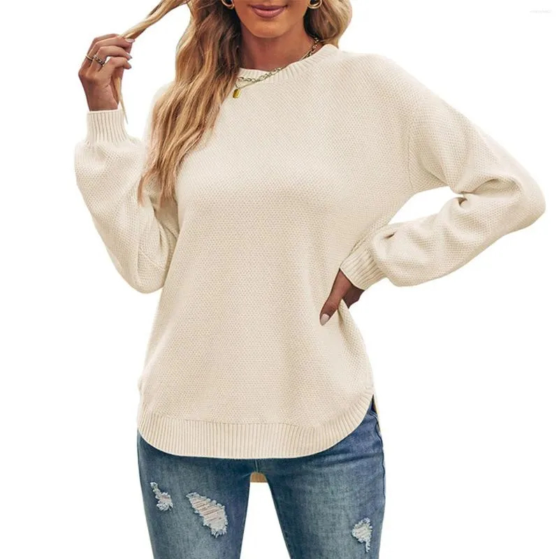 Balloon sleeve store crew neck sweatshirt