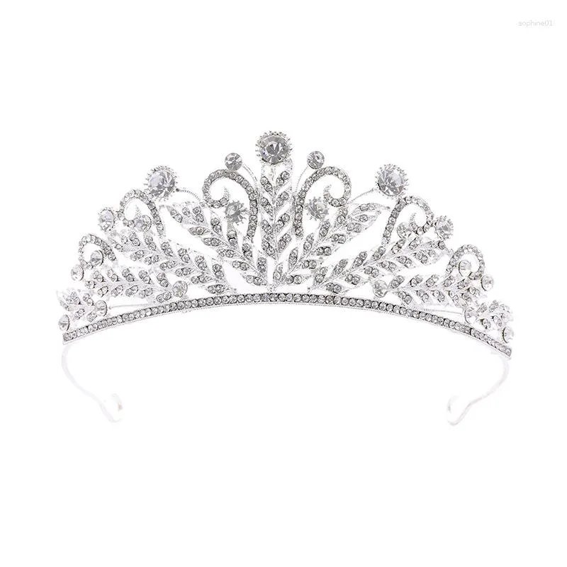 Headpieces Simple And Atmospheric Crown Bride Tiara 18 Years Old Princess Adult Birthday Wedding Dress Hair Accessories