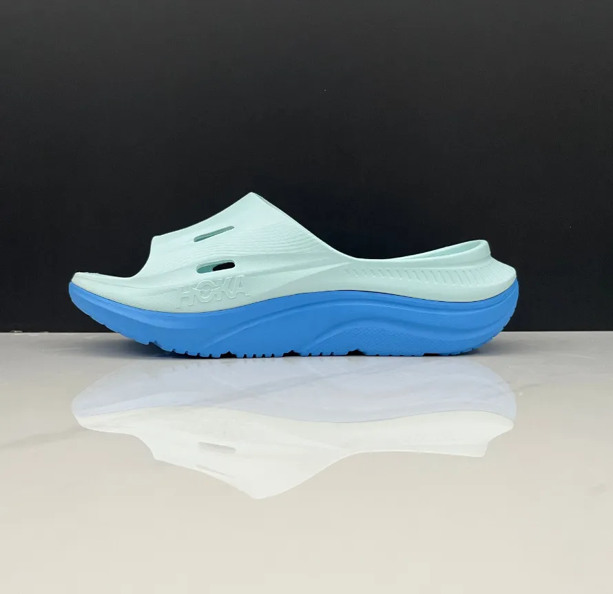 Hoka One One Ora Recovery Slide Sandals for Women, Flat Hoof  display picture 1