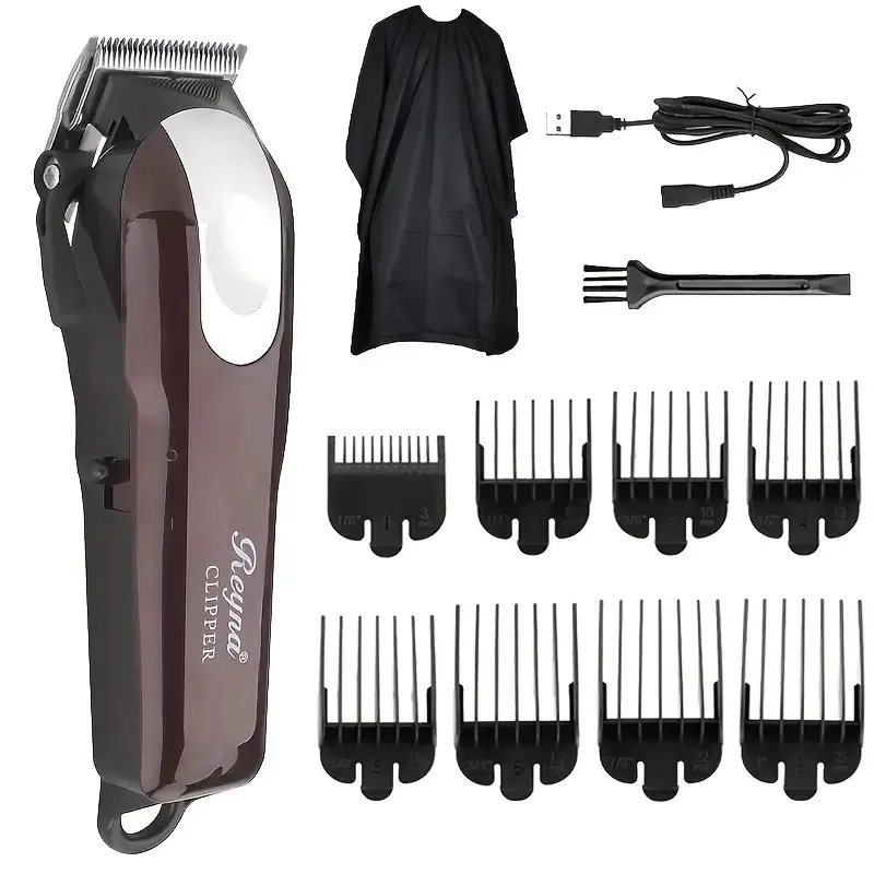 Machine de découpe de cheveux électrique professionnelle tondeuse à cheveux Vintage pour hommes rasoir Rechargeable tondeuse outils de Salon de coiffure