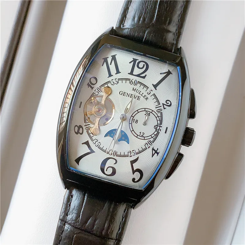 Orologio da uomo di design di lusso con movimento meccanico dal design classico retrò, stile caldo, orologi avanzati