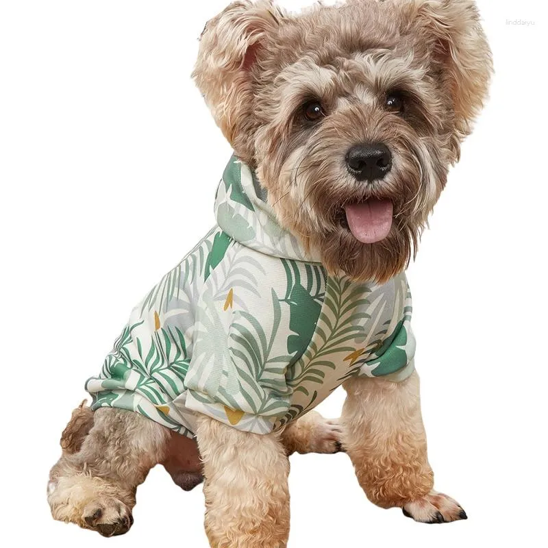 Chien Vêtements Petit Sweat À Capuche Chiot Chemise Yorkshire Terrier Poméranie Shih Tzu Bichon Maltais Caniche Schnauzer Vêtements Vêtements Pour Animaux Manteau