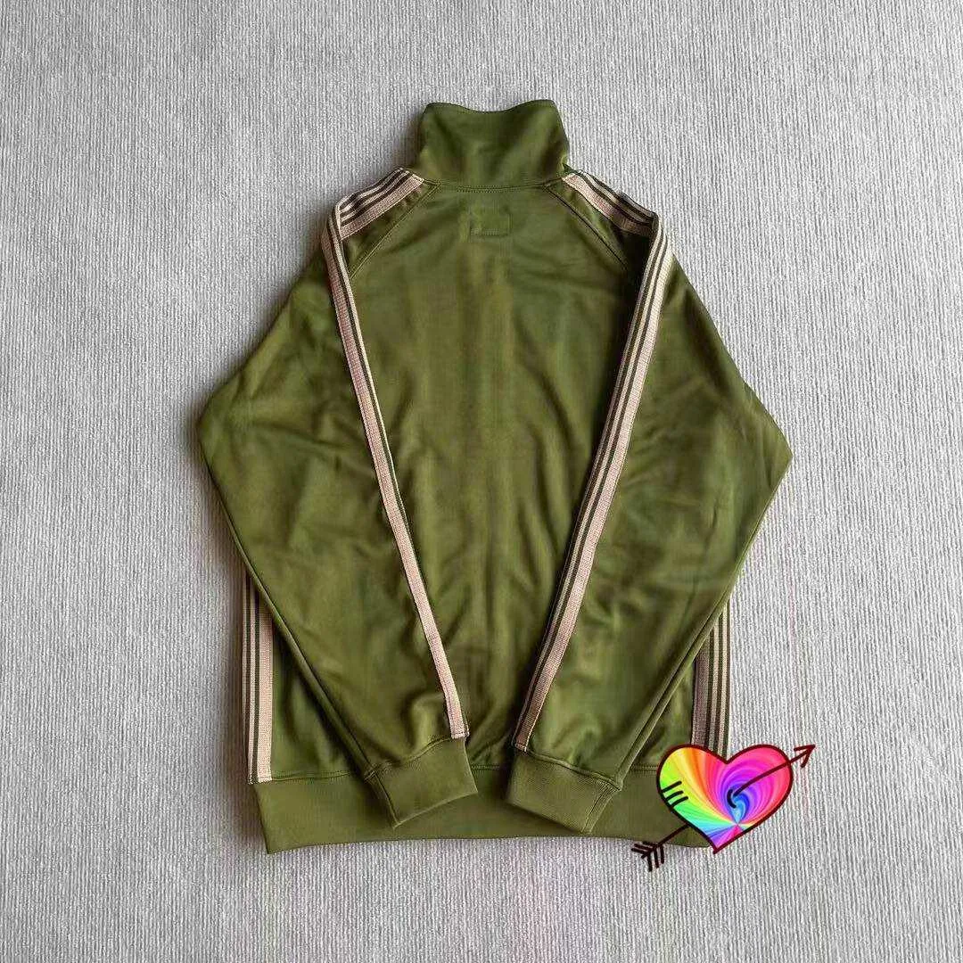 Army green track jacket cheap