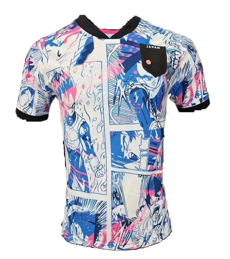 Japan Soccer Jersey Inspired Mundlid Premium Lightweight