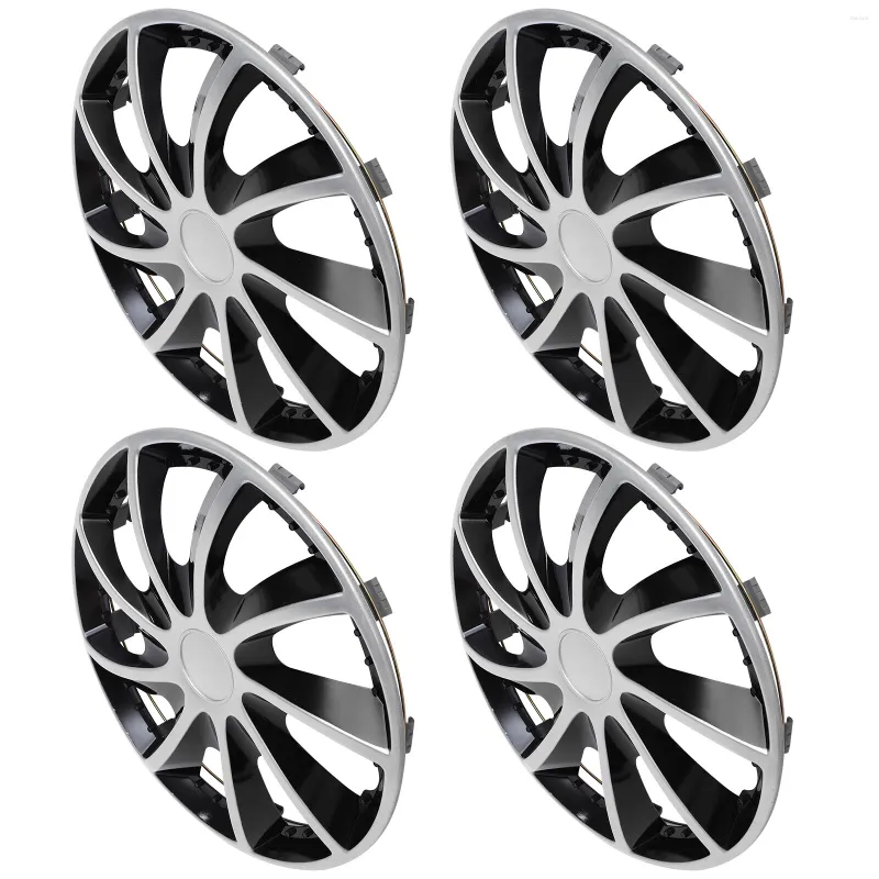 Крышка рулевого колеса 4pcs 14 -дюймовые автомобильные крышки корпус Hubcap для Hub Auto Refit аксессуары случайный цвет