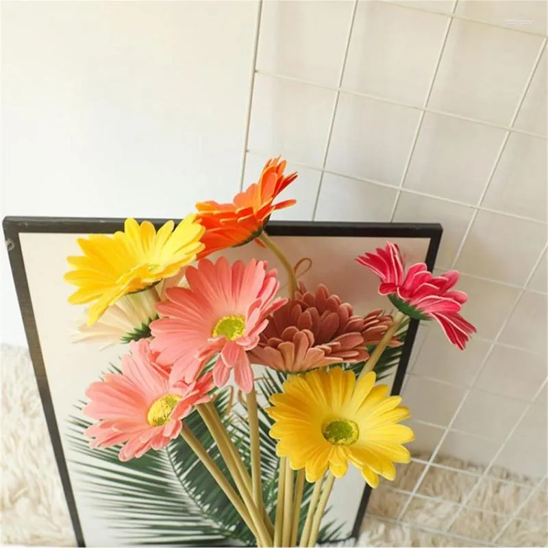 Multi Color Artificial Daisy Flowers For DIY Summer Home Decor
