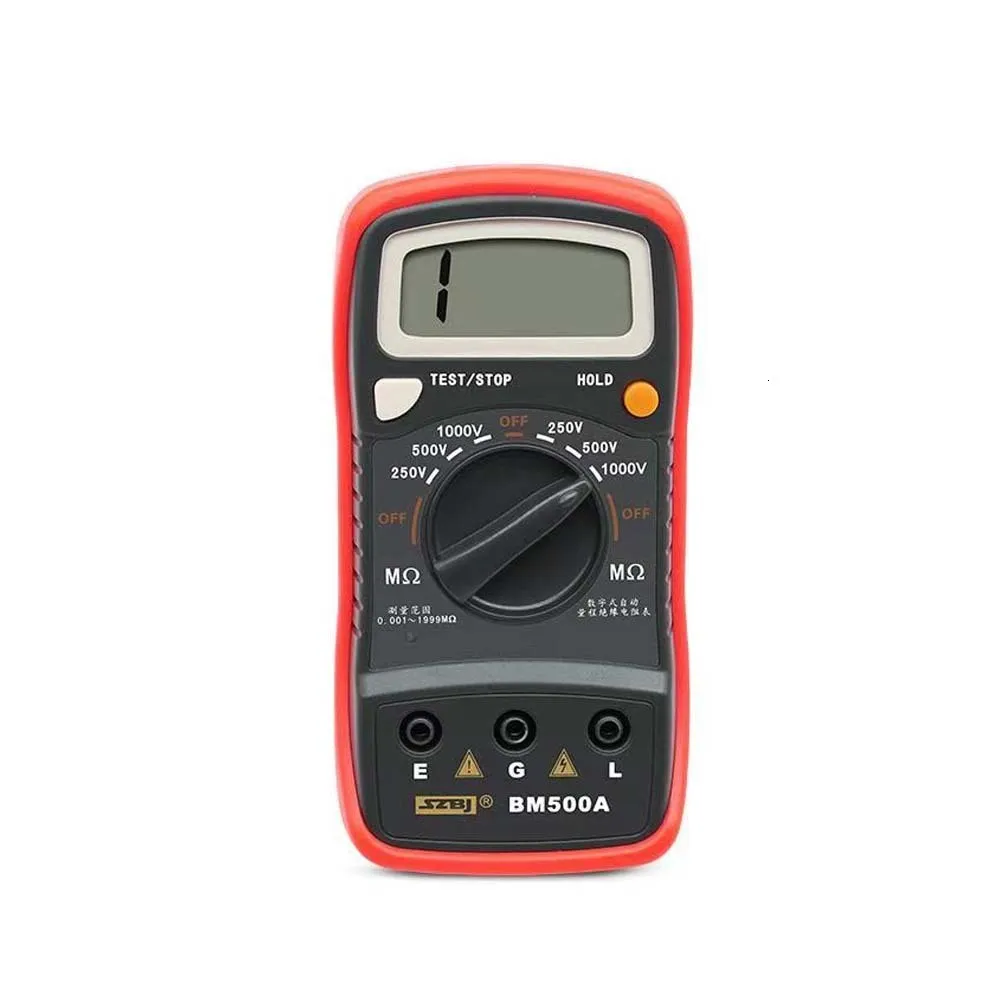 Мультиметра BM500A Digital Megger 1000V Auto Drape Iosulation сопротивление Ohm Meter Tester Meghommet