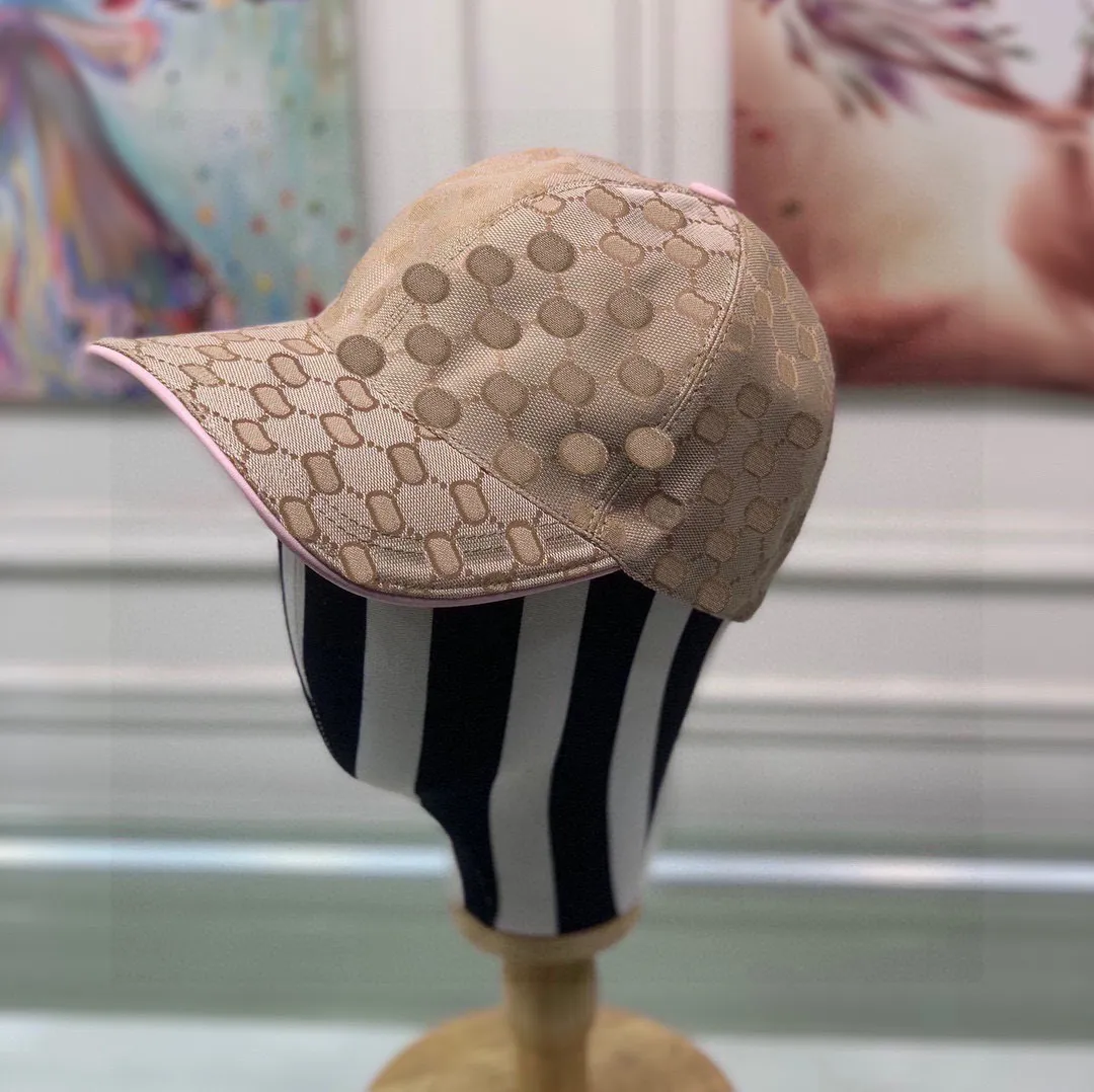Luxury Canvas Classic Baseball Hats For Men And Women Designer