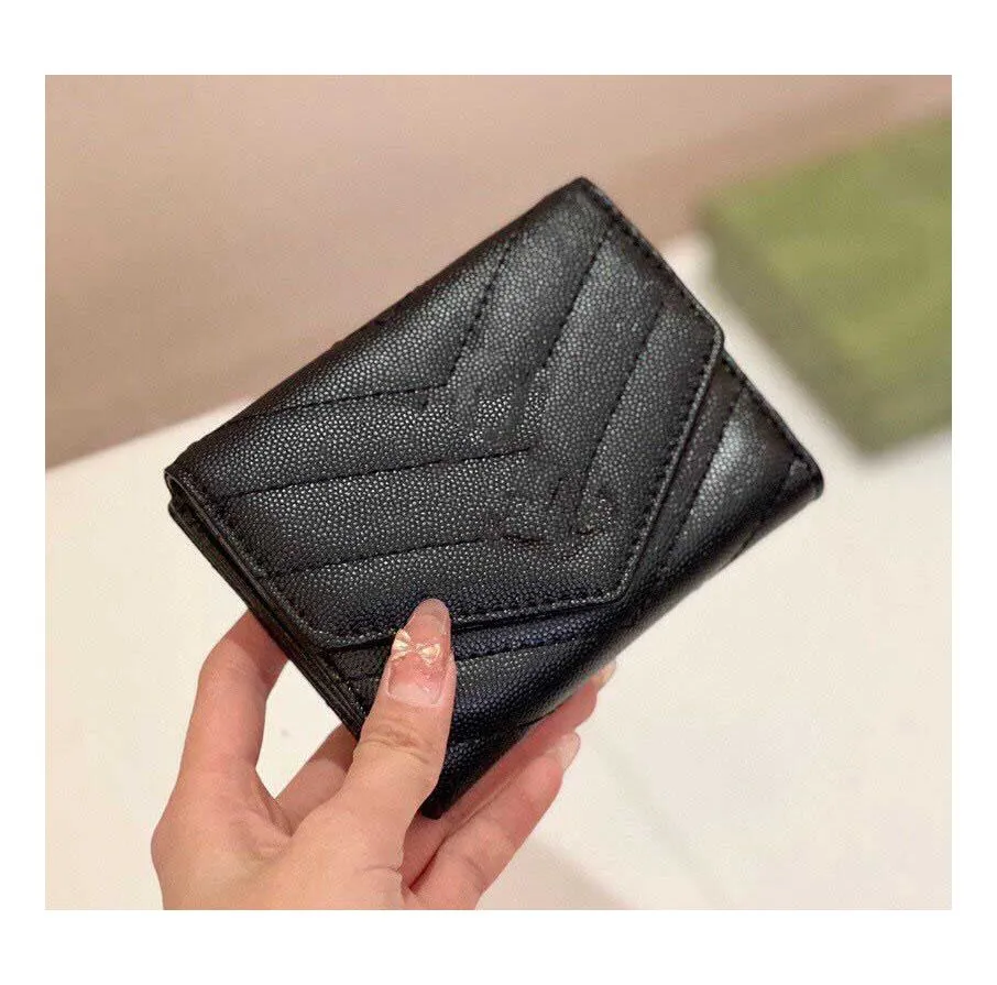 Modedesigner kvinnor kort plånbok kvinna handväska rabatt original lådkort hållare damer handväska
