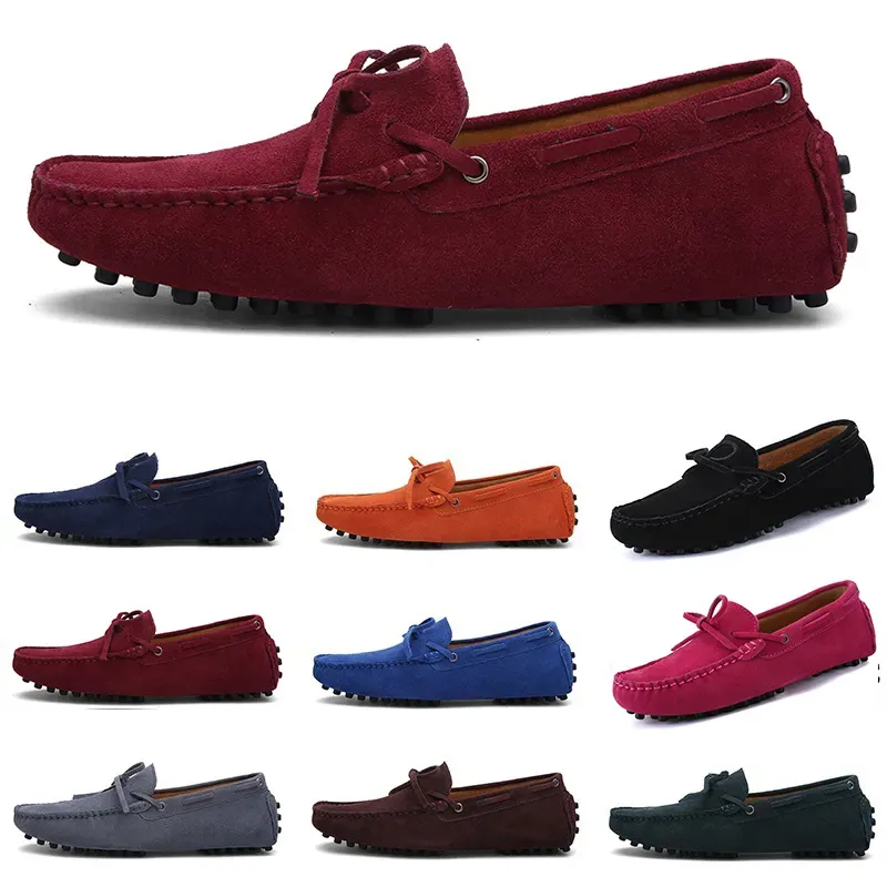 Scarpe casual Espadrillas Triple Uomo Nero Navy Marrone Vino Rosso Verde Cielo Blu Caffè Sneakers da uomo Outdoor Jogging Walking