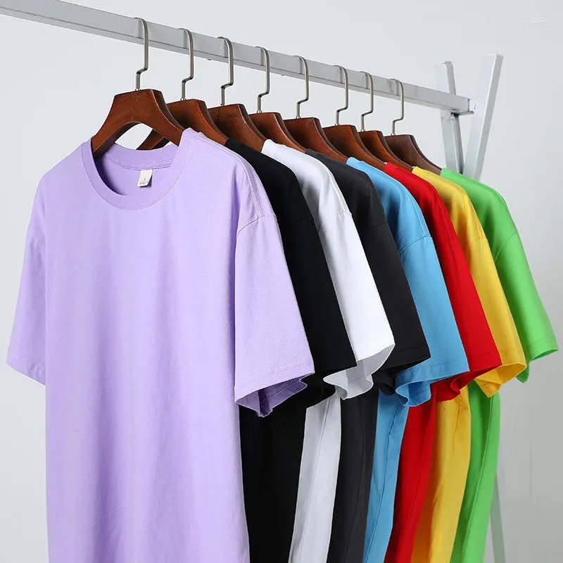 Men's T Shirts 2023 Summer Women And Mens Cotton Short Sleeve Tshirts Fashion Casual O-Neck T-shirts Tops