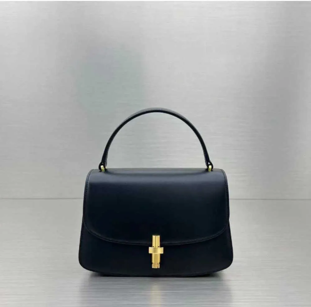 THE ROW sofia 10 kalfshandtas met handgreep Mode Luxe Designer handtassen zwart bruin Portemonnee Europese en Amerikaanse mode