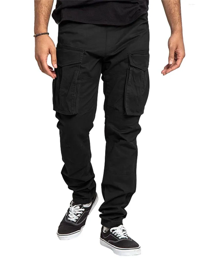 Pantaloni da uomo Jemeigar Uomo S Multi-tasca Outdoor Cargo Jogger Pantalone da lavoro Escursionismo Coulisse Pantaloni larghi affusolati Pantaloni sportivi