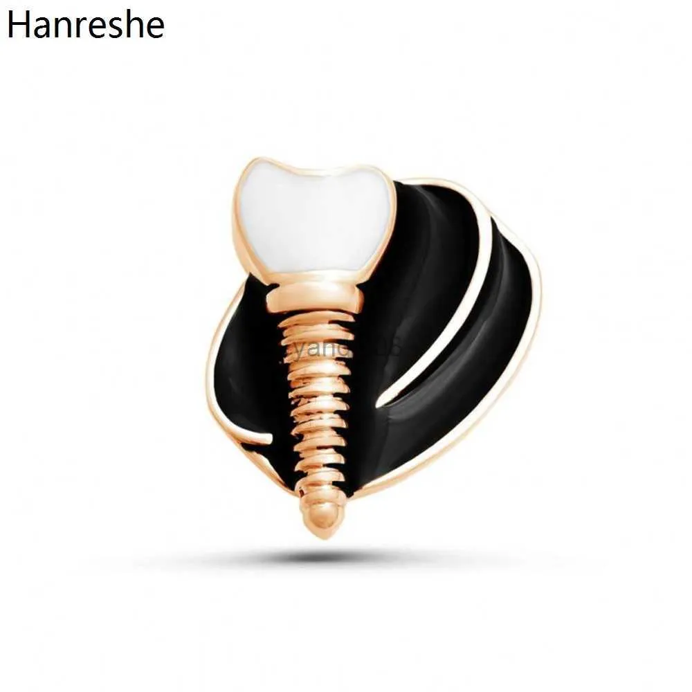 PINS Broşes Hanreshe Yeni Diş Hekimi Dental Broş Pin Tıbbi Kapan Sırt Çantası Emaye Rozeti Mücevher Aksesuarları Diş Hekimi Hemşiresi HKD230807