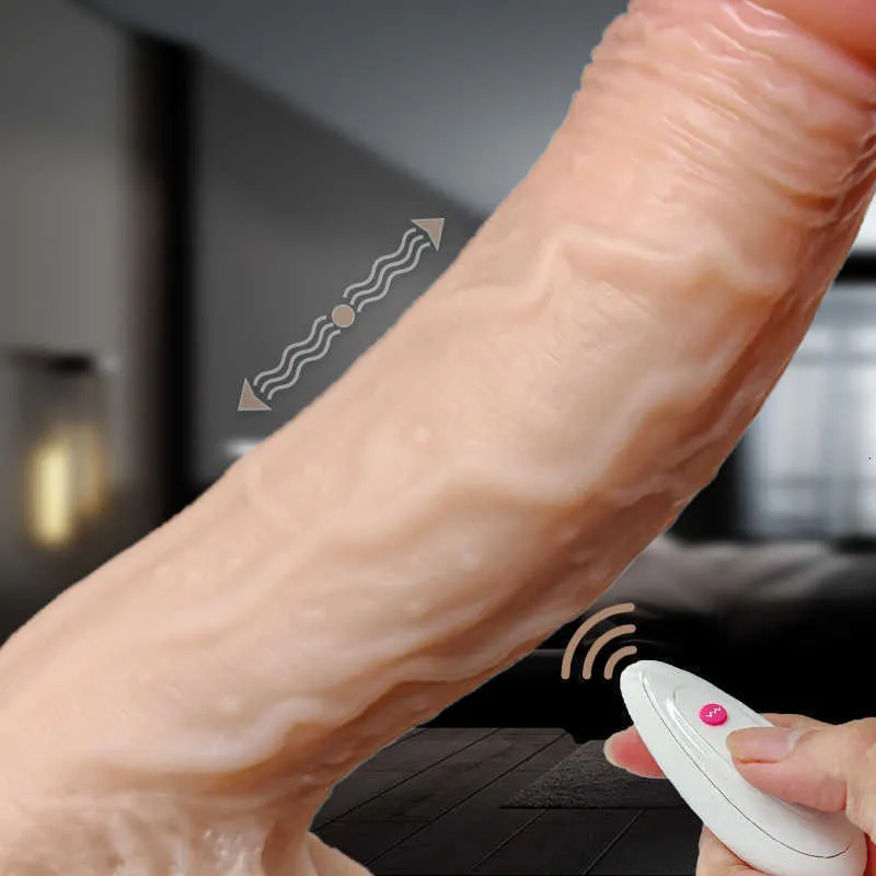 Stor realistisk dildo vibrator sugkopp penis med verklig hud känner g-spot stimulering vattentät design för kvinnlig