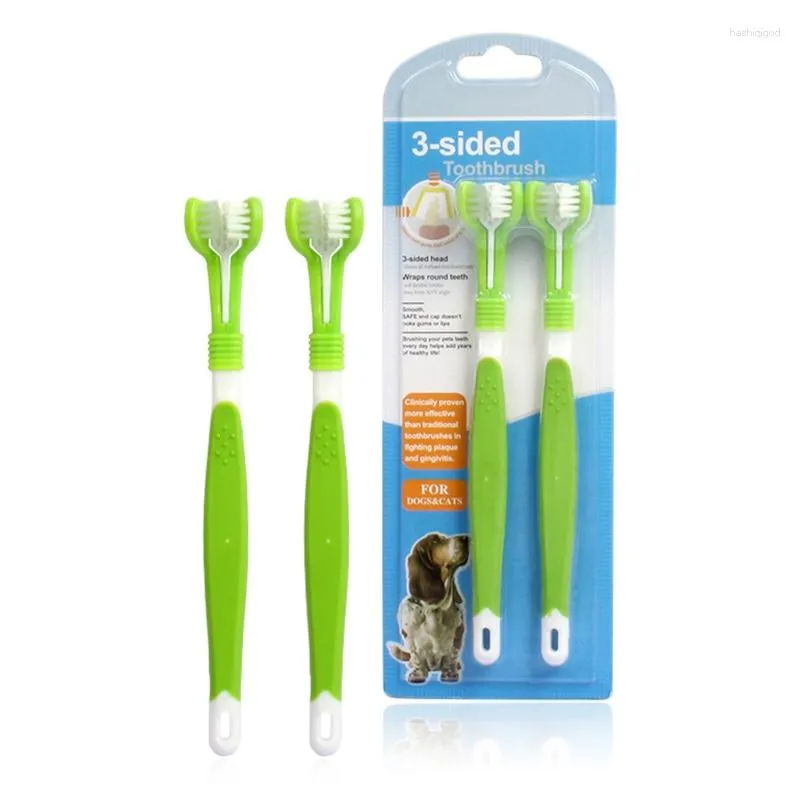 Dog Apparel Pet U-shaped Toothbrush For Sensitive Teeth Oral Gum Recession Ultra Soft-bristled Micro Nano Bristle