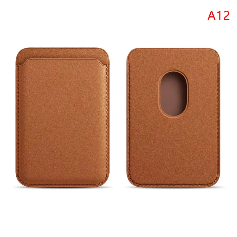 Super Strong Magnetic Leather Slot Card Holder Wallet Case For iPhone 15 14 Pro Max 13 12 11 For Samsung S23 Ultra S22 Accessories