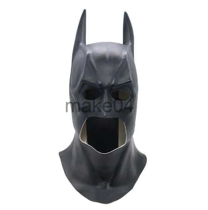 Party Masks Bat Superhero Mask Cosplay Bruce Wayne Latex maskerar Halloween Carnival Masquerad Party Costume Props Anime Hero Mask J230807