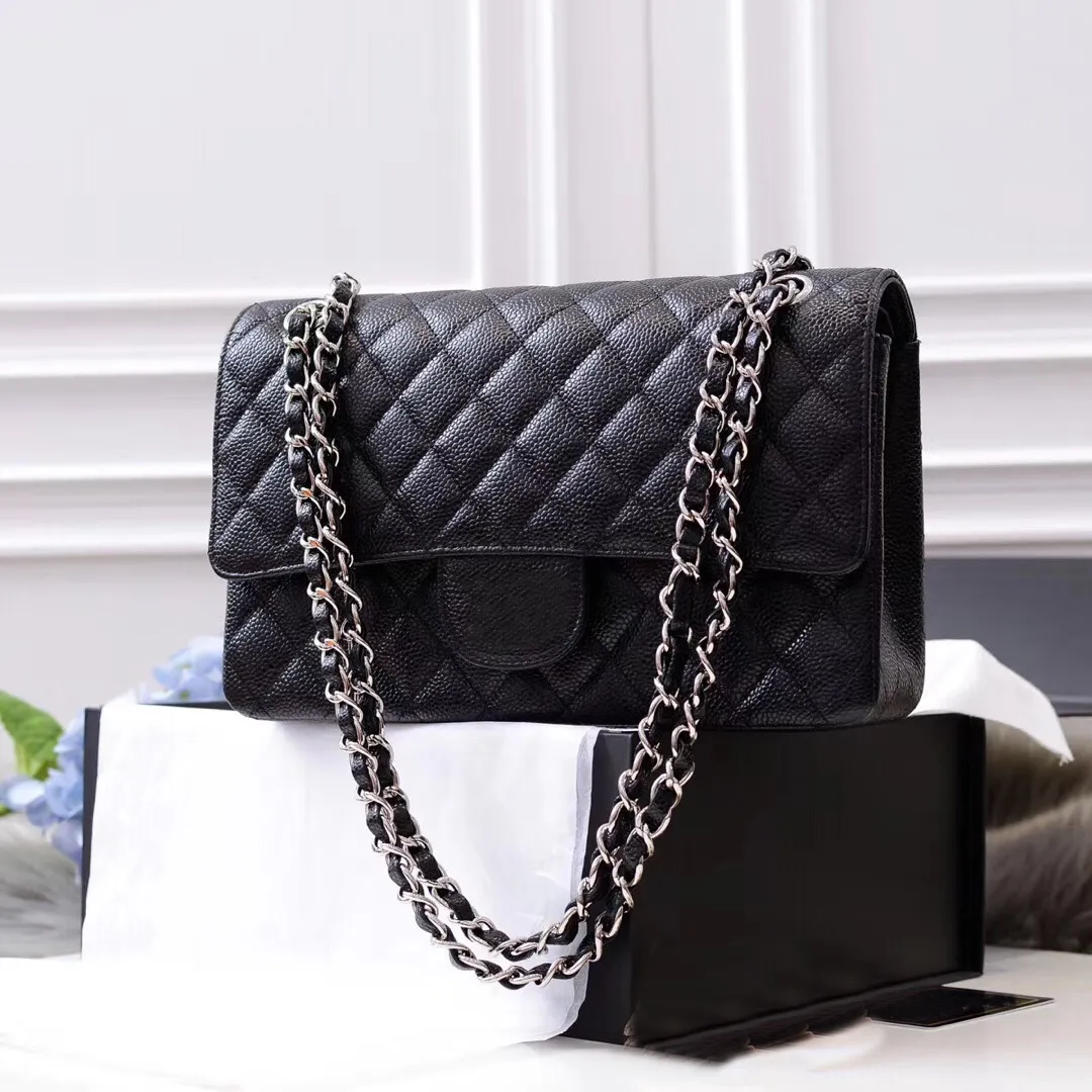 DHgate.com:Womens Designer CC Mini Black and White Leather