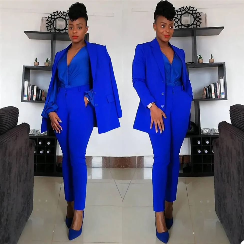 Royal Blue Mother Of The Bride Pants Suit For Spring Weddings And Formal  Events Set In From Hover8, $92.03