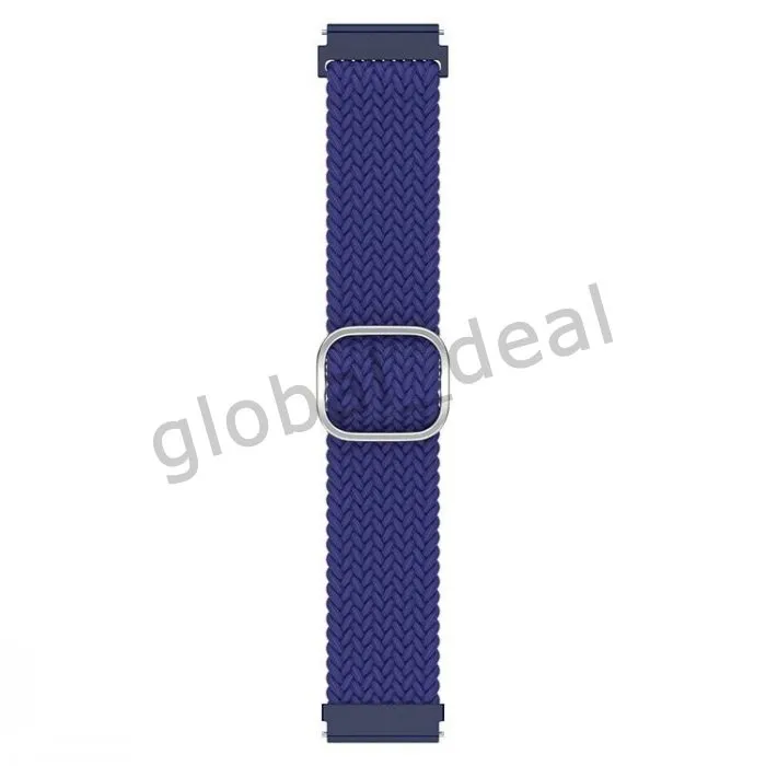 まりん❣️新品❣️定価の半額以下✨YOSA チタニウムエッヂベルトＬサイズ Silicone Elastic Braided Solo Loop Strap For Apple Watch