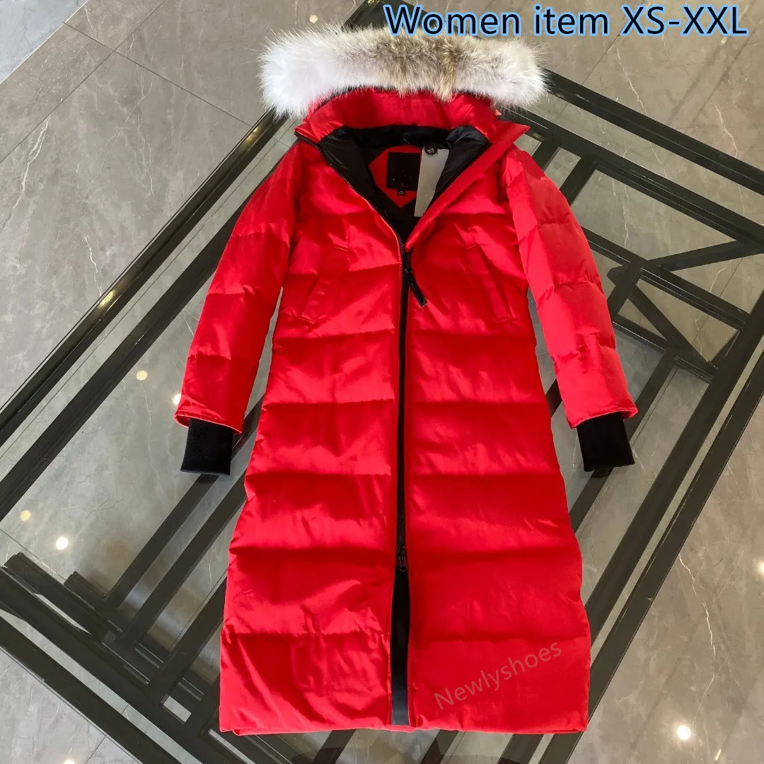 Canda Goose Jas Parka s Echt Coyote Bont Winter Canada Canadese Parka Zavetti Canada Donsjack Waterdicht Outdoor 166