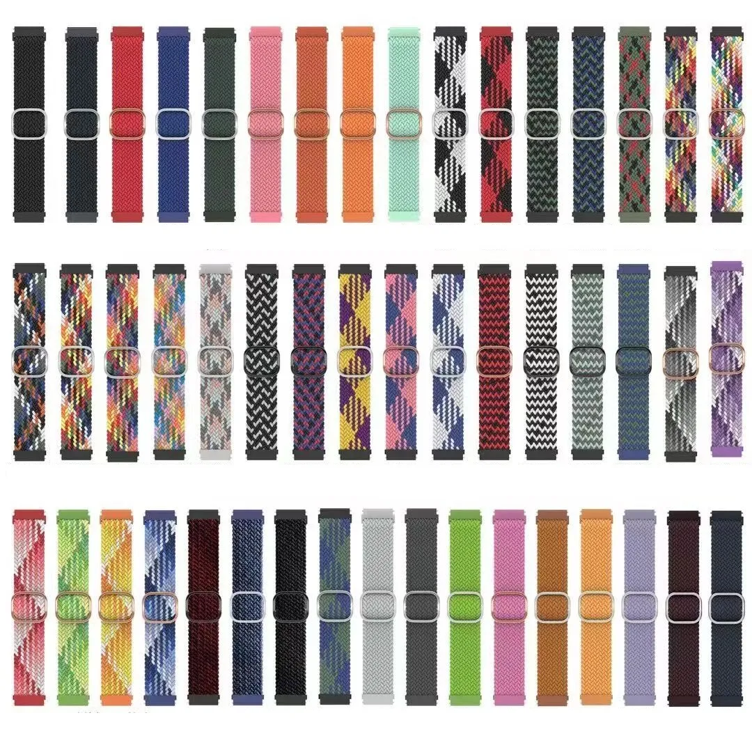 まりん❣️新品❣️定価の半額以下✨YOSA チタニウムエッヂベルトＬサイズ Silicone Elastic Braided Solo Loop Strap For Apple Watch