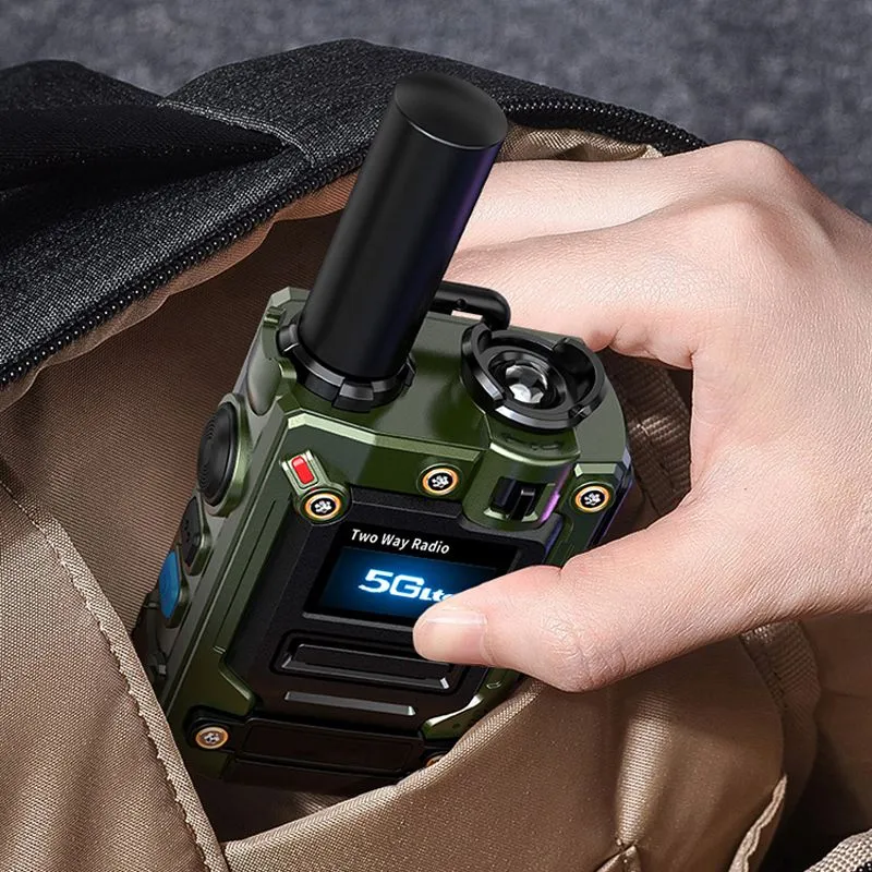 Rádio comunicador para rede pública 4G/3G/2G, rádio bidirecional de dupla frequência integrado, alcance ilimitado de 5000 metros._voghion.com
