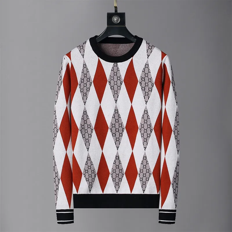Дизайнерские роскошные мужские и женские свитера, повседневная толстовка, модный пуловер, геометрическая лоскутная одежда с цветным принтом