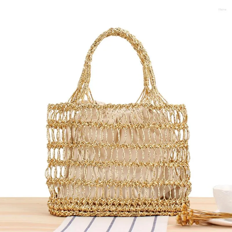 Silver beach bag sale