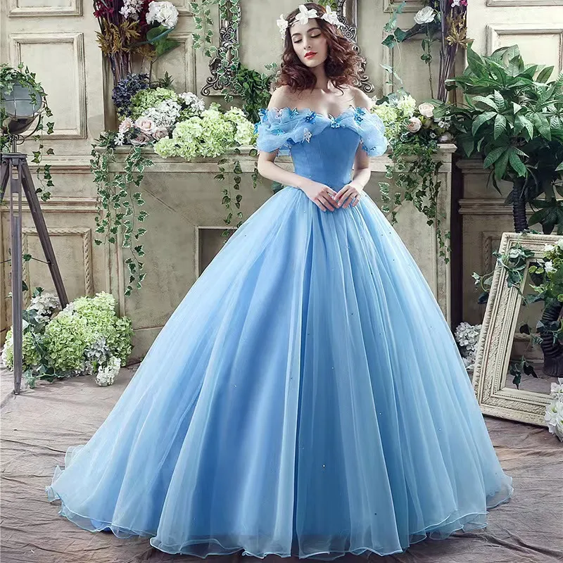 Plus size princess prom dresses store