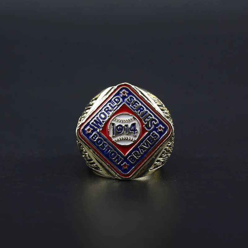 Bague de championnat de la série mondiale de baseball Mlb Boston Warriors 1914