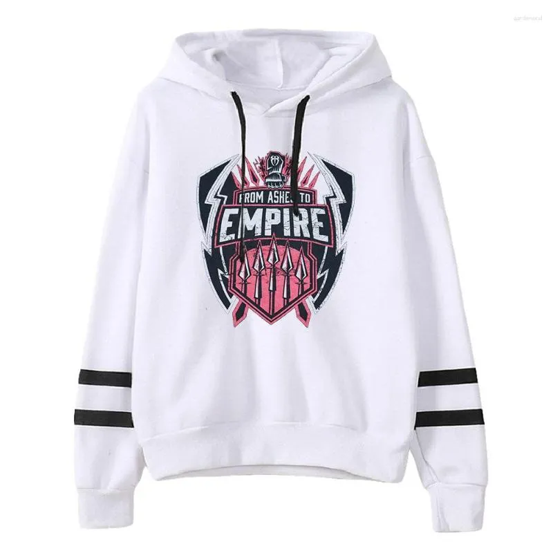 Hommes Hoodies Roman Reigns Vintage Star Unisexe Sans Poche Barres Parallèles Manches Sweat Femmes Hommes À Capuche 2023 Hip Hop Vêtements