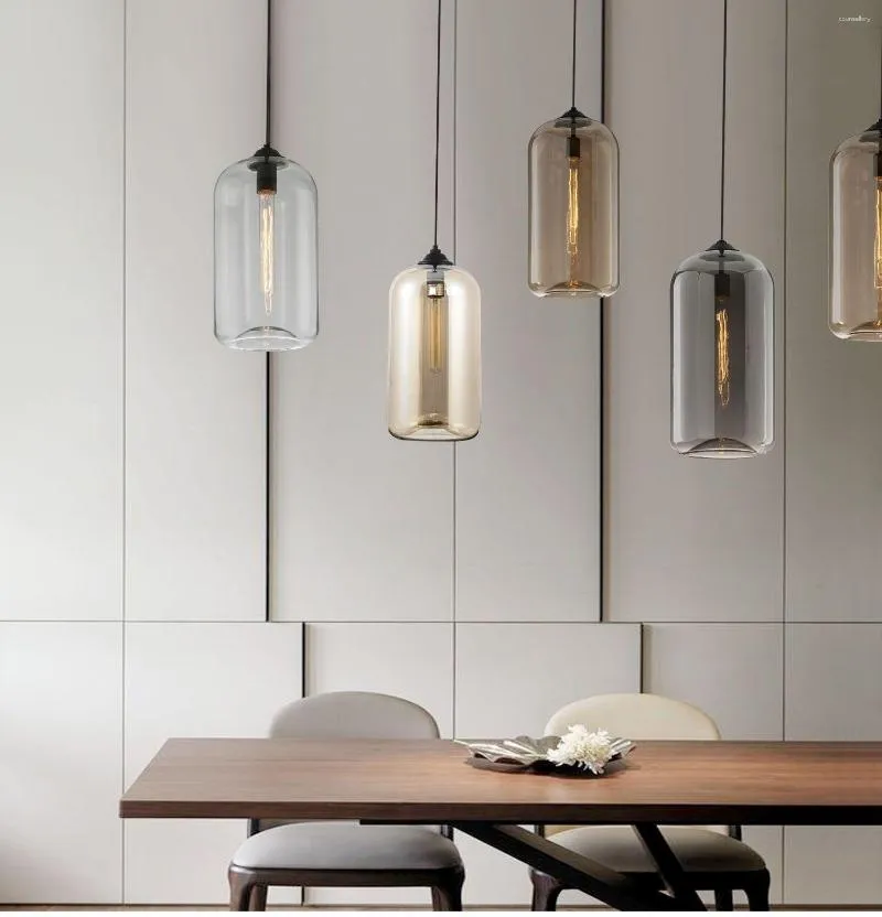 Hängslampor koppar jul bollar lampa industriellt glas geometriskt ljus retro matbord
