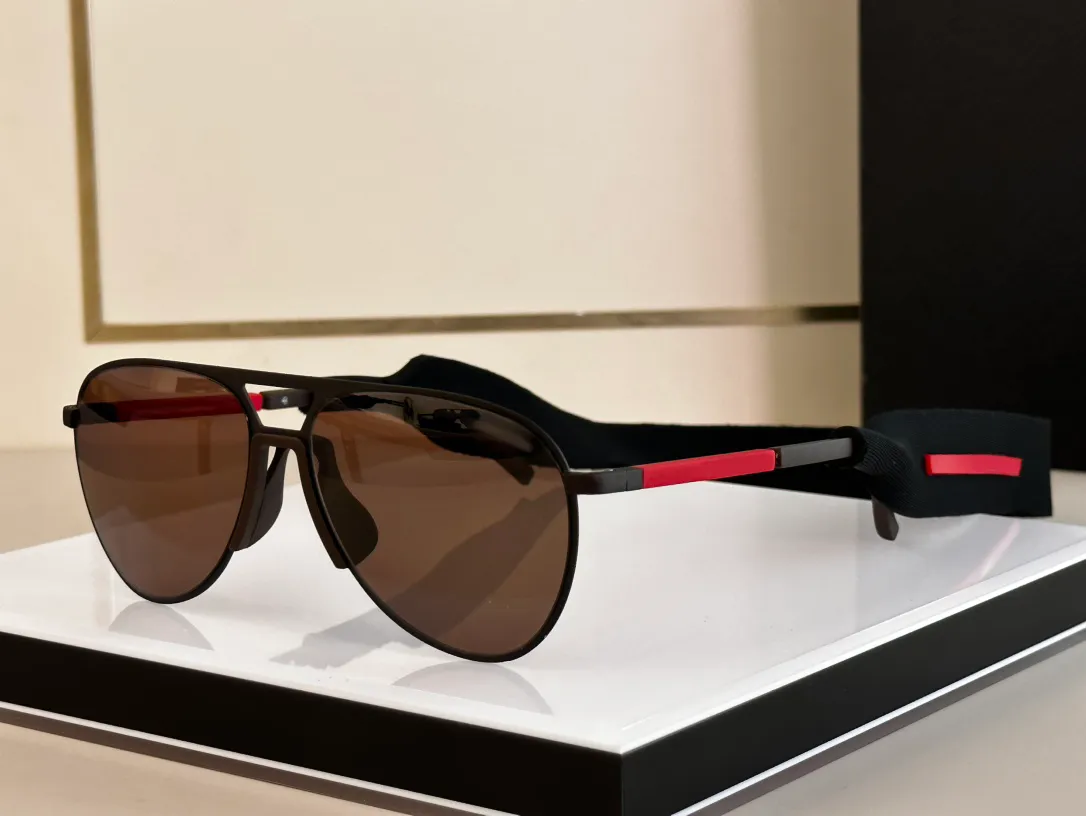 Men's Classic Aviator Sunglasses - Aluminum and Silicone Frame
