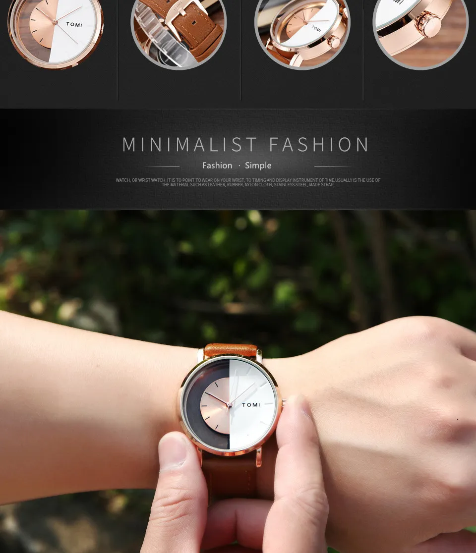 TOMI Stylish Skeleton Dial Half Transparent Zetta Wristwatch For Men And Women Unique Bracelet With Simple Design 230807 From Landong06 10.05 DHgate.Com