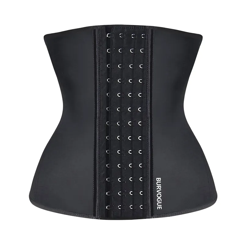 BurVogue Womens Latex Waist Trainer Corset Waist Trainer Slimming