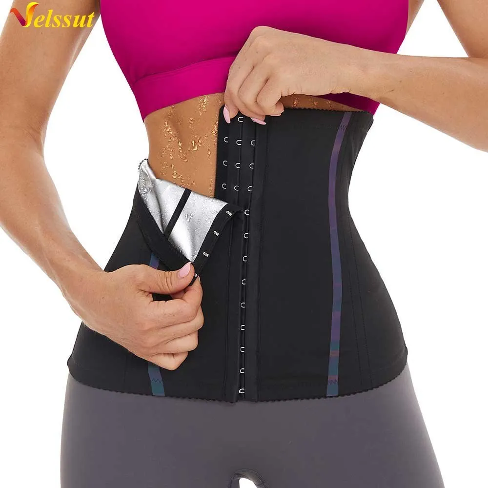 Talia brzucha shaper velssut sauna talia talia dla kobiet pasek odchudzający Pasek Odchudzanie Pasek Pasek Kontrola Lady Body Shaper Fat Burning Trening 230807